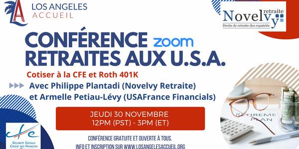 CONFÉRENCE : LA COTISATION À LA CFE