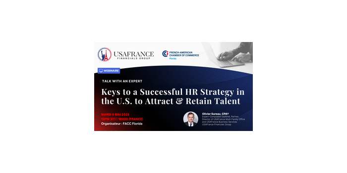 USAFrance Financials Group : KEYS TO A SUCCESSFUL HR STRATEGY IN THE US