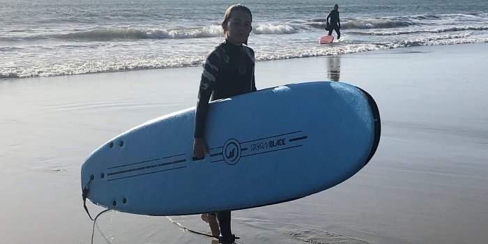 Cours de Surf avec Fabien