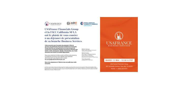 USAFrance Financials Group : Presentation branche Business Service