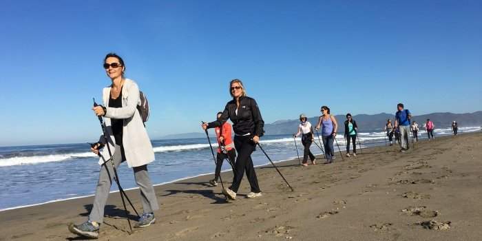 Marche nordique a san francisco