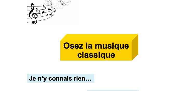 Osez la musique classique