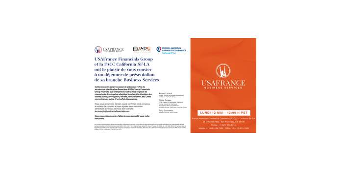 USAFrance Financials Group : PRESENTATION BRANCHE BUSINESS SERVICE
