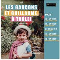 Spectacles French Talent USA : Les garçons et Guillaume à table !!