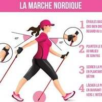 Marche Nordique a Santa Cruz
