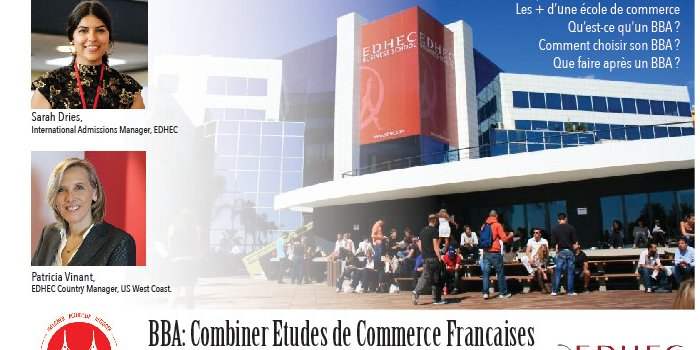 Combiner Ecoles de Commerce francaises & Etudes Americaines avec un BBA