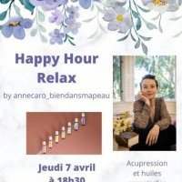 Happy Hour Atelier Relax /San Francisco - Jeudi 7 avril 18:30-20:00