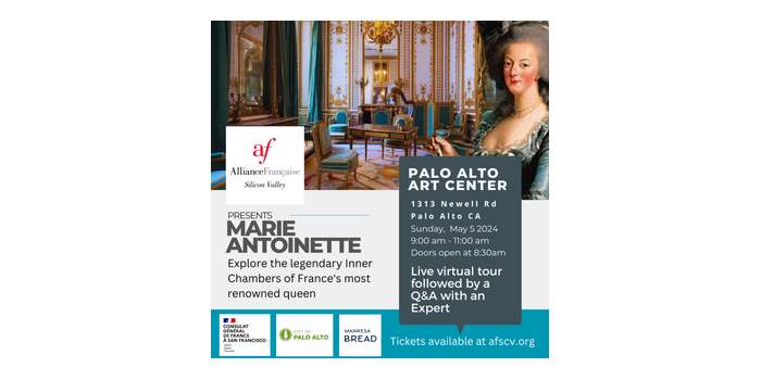 Live Morning in a French Museum : Versailles, Marie-Antoinette's Inner Chambers